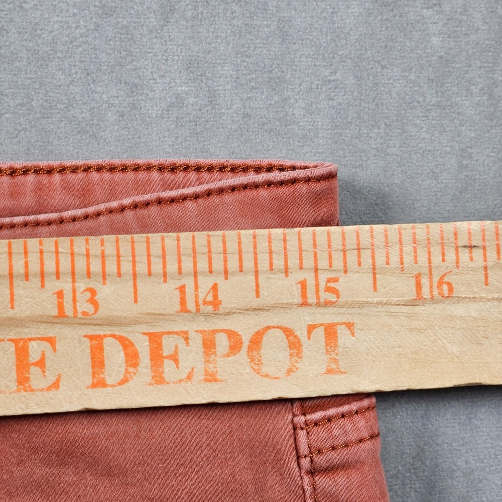 AG x Anthropologie Jeans Womens 30R Pink The High Rise Abbey Ankle Super Skinny - Picture 7 of 12
